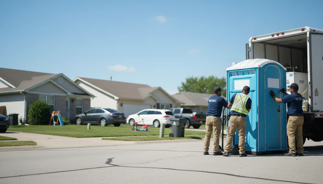 Standard Porta Potty Rentals in Russell, IL near me